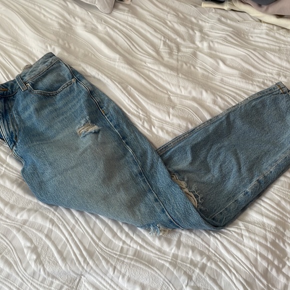 Dynamite Claudia Distressed Straight Jean - Picture 6 of 6